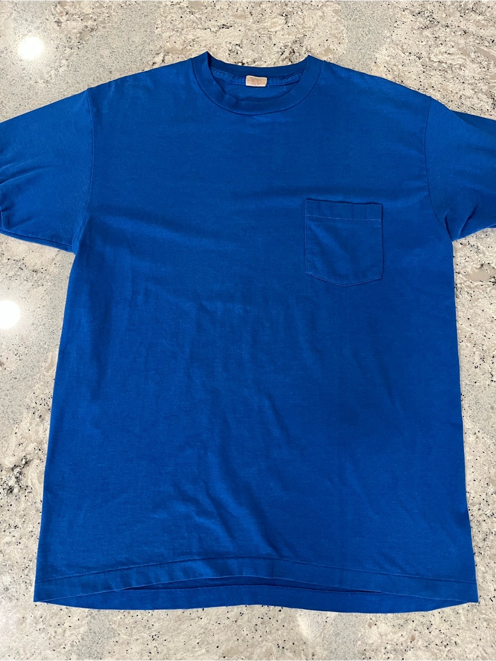 Men's Vintage 90s Blank Pocket Work Tee